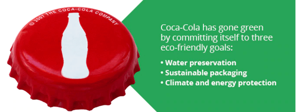 coca cola gone green