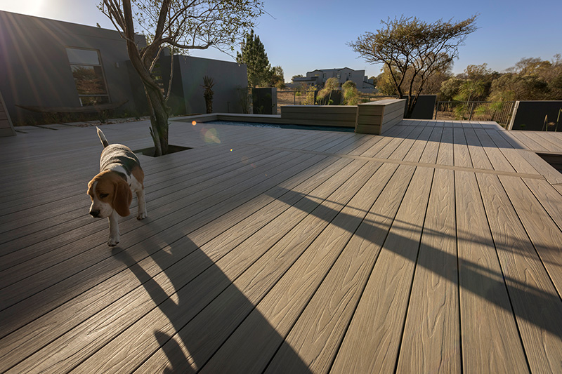 Best decking material for dogs