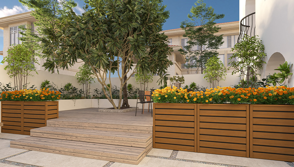 NewTechWood Bloembak